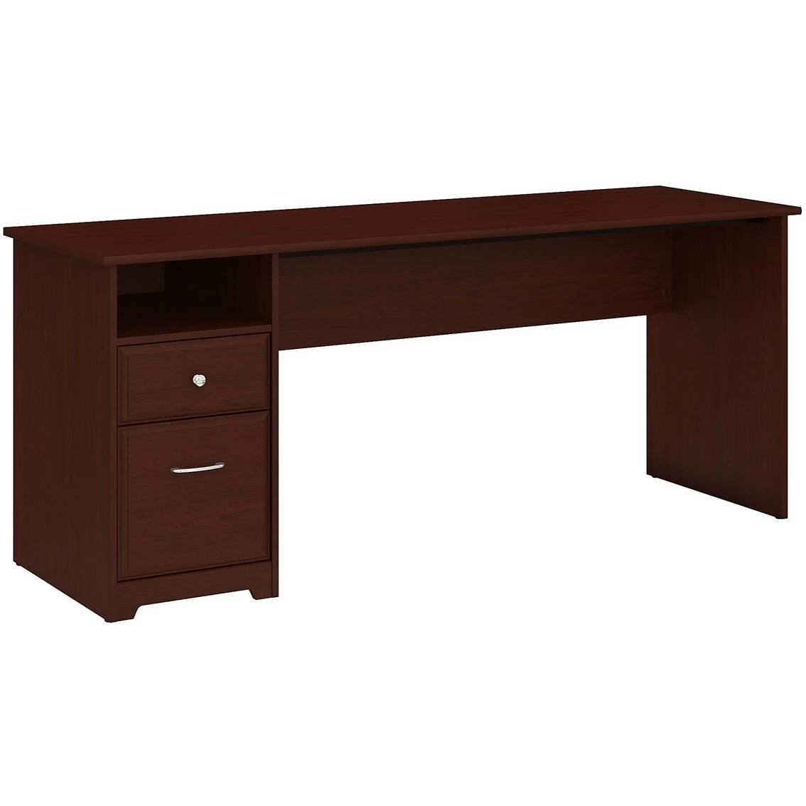 New ???? Bush Furniture Cabot 72 In. Computer Desk With Drawers ???? 1 New ???? Bush Furniture Cabot 72 In. Computer Desk With Drawers ????