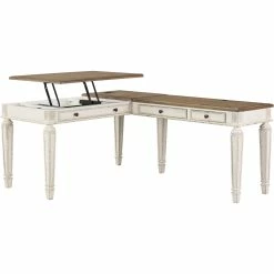 Cheapest ???? Signature Design By Ashley Realyn Lift Top Desk With Return ????