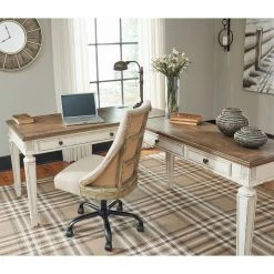 Alternative view of Cheapest ???? Signature Design By Ashley Realyn Lift Top Desk With Return ????