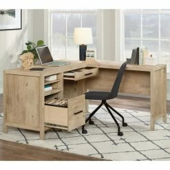 Alternative view of Best reviews of ???? Sauder Pacific View L-Shaped Home Office Desk ????