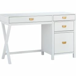 Coupon 👍 Linon Peggy Side Storage Desk 👏