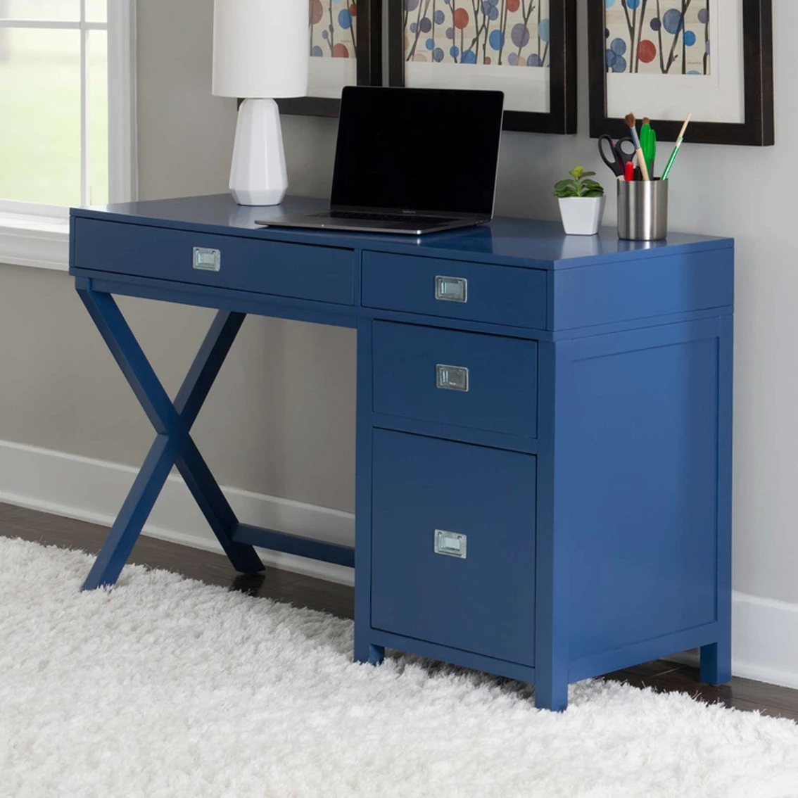 Best Sale ???? Linon Peggy Side Storage Desk ❤️ 4 Best Sale ???? Linon Peggy Side Storage Desk ❤️ - Image 4