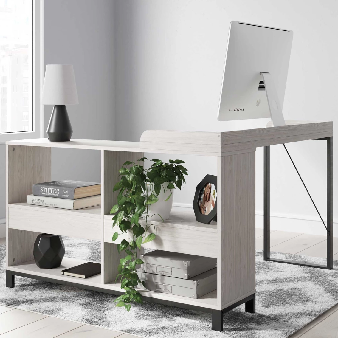 Cheap ???? Signature Design By Ashley RTA Bayflynn L Desk ???? 7 Cheap ???? Signature Design By Ashley RTA Bayflynn L Desk ???? - Image 7