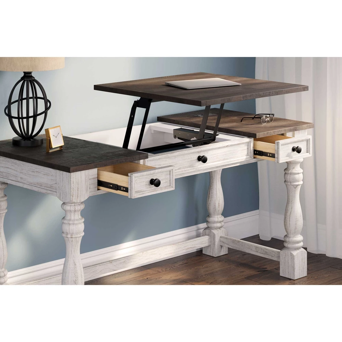 Best deal ???? Signature Design By Ashley Havalance Home Office Desk ???? 6 Best deal ???? Signature Design By Ashley Havalance Home Office Desk ???? - Image 6
