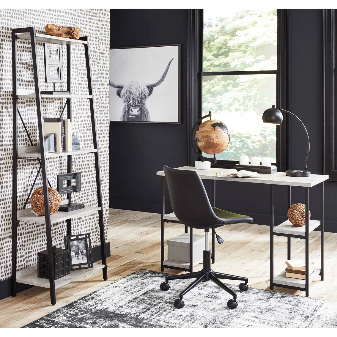 Cheap ???? Signature Design By Ashley Lazabon 48 In. Home Office Desk ???? 4 Cheap ???? Signature Design By Ashley Lazabon 48 In. Home Office Desk ???? - Image 4