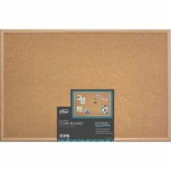 Budget 🥰 Mega Brands The Board Dudes Wood Framed Bulletin Board 23 X 35 🌟