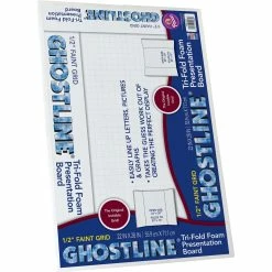 Cheapest 🎁 Ghostline Tri Fold Foam Poster Board 28 In. X 22 In., White ⌛
