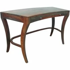 Promo 🔥 Coast To Coast Accents Sheesham Solid Wood Writing Desk 🎉