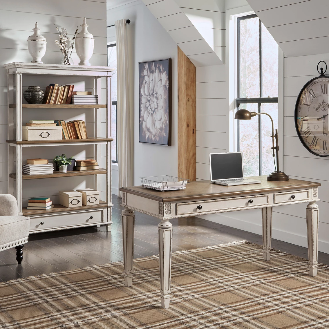 Hot Sale π Signature Design By Ashley Realyn Home Office Desk π 2 Hot Sale π Signature Design By Ashley Realyn Home Office Desk π - Image 2