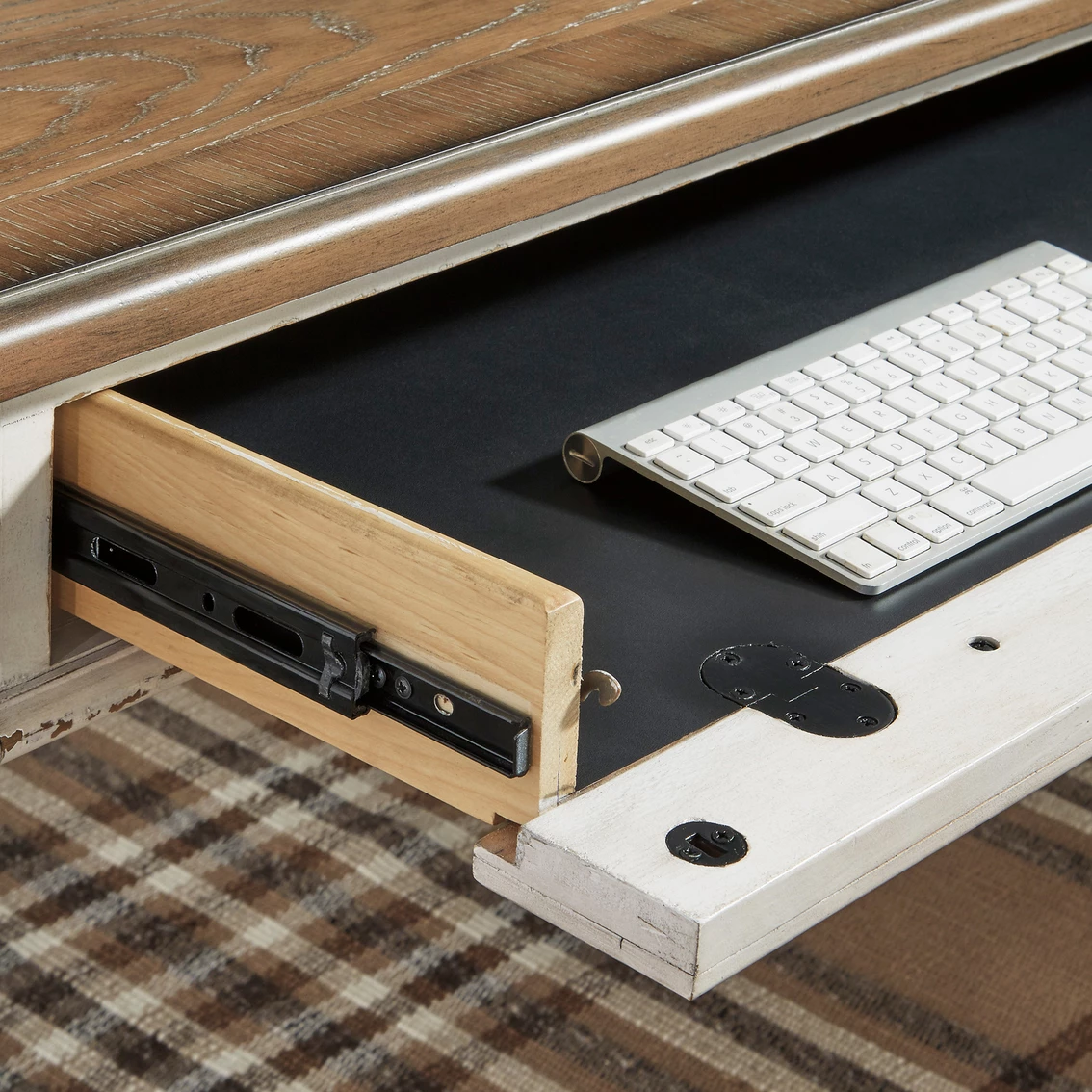 Hot Sale π Signature Design By Ashley Realyn Home Office Desk π 3 Hot Sale π Signature Design By Ashley Realyn Home Office Desk π - Image 3