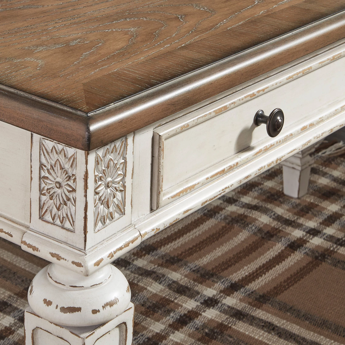 Hot Sale π Signature Design By Ashley Realyn Home Office Desk π 5 Hot Sale π Signature Design By Ashley Realyn Home Office Desk π - Image 5