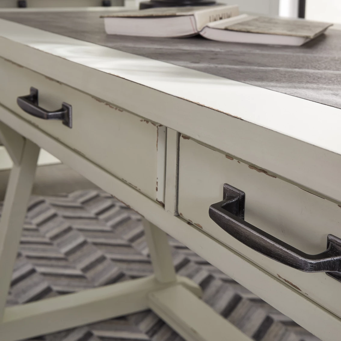 Deals ???? Signature Design By Ashley Jonileene Home Office Desk And Chair ???? 7 Deals ???? Signature Design By Ashley Jonileene Home Office Desk And Chair ???? - Image 7