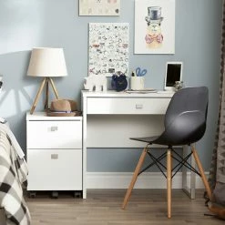 Best deal 👍 South Shore Interface Desk With Drawer 🔥 -Fellowes shop unnamed file 294