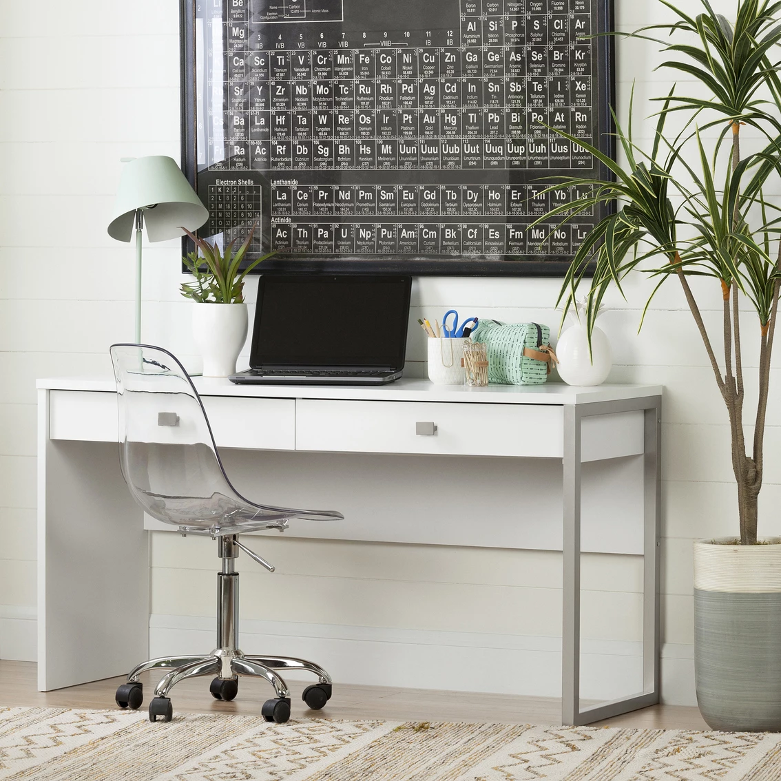 Flash Sale ???? South Shore Interface Desk With 2 Drawers ???? 2 Flash Sale ???? South Shore Interface Desk With 2 Drawers ???? - Image 2