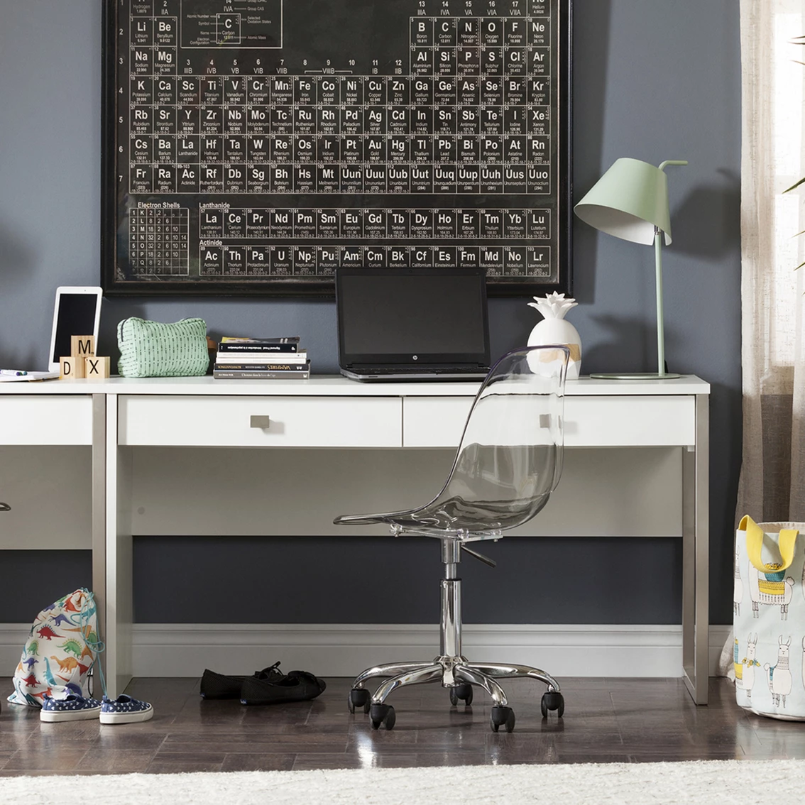 Flash Sale ???? South Shore Interface Desk With 2 Drawers ???? 4 Flash Sale ???? South Shore Interface Desk With 2 Drawers ???? - Image 4