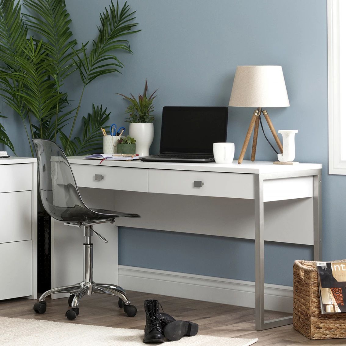 Flash Sale ???? South Shore Interface Desk With 2 Drawers ???? 7 Flash Sale ???? South Shore Interface Desk With 2 Drawers ???? - Image 7