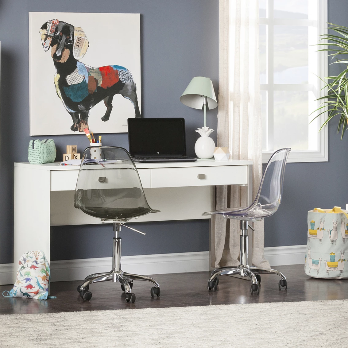 Flash Sale ???? South Shore Interface Desk With 2 Drawers ???? 9 Flash Sale ???? South Shore Interface Desk With 2 Drawers ???? - Image 9