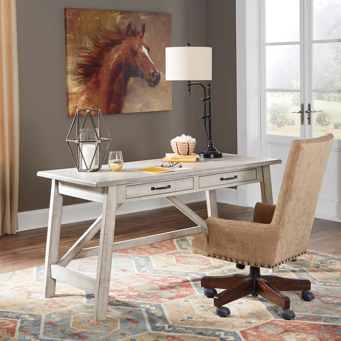 Top 10 ???? Signature Design By Ashley Carynhurst Home Office Desk And Chair ???? 2 Top 10 ???? Signature Design By Ashley Carynhurst Home Office Desk And Chair ???? - Image 2
