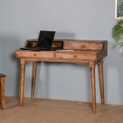 Budget 🎉 Coast To Coast Accents Brownstone Writing Desk 🔔 -Fellowes shop unnamed file 372