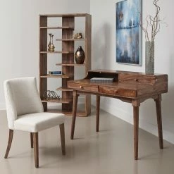 Budget 🎉 Coast To Coast Accents Brownstone Writing Desk 🔔 -Fellowes shop unnamed file 373