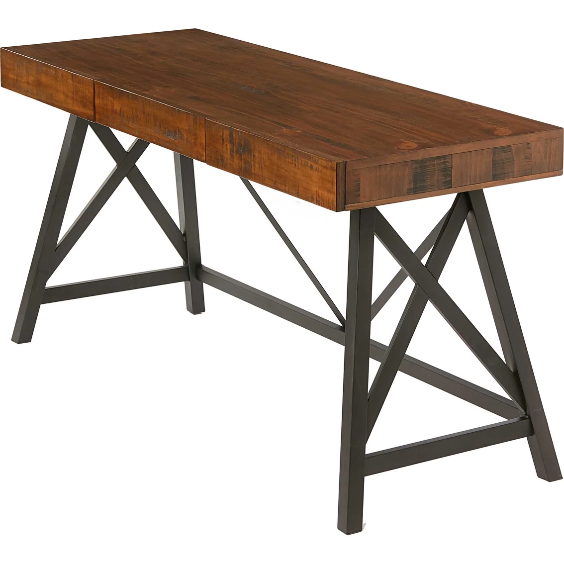 Best Pirce ???? Simply Perfect Rustic Pine Desk With 3 Drawers ⭐ 4 Best Pirce ???? Simply Perfect Rustic Pine Desk With 3 Drawers ⭐ - Image 4