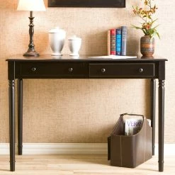 Discount 👏 Southern Enterprises Writing 2 Drawer Desk ⌛