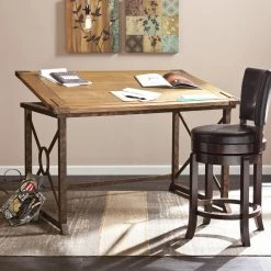 Cheap 🎁 Southern Enterprises SEI Knightley Tilt Top Drafting Table 👍