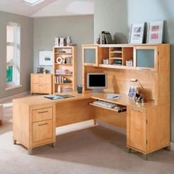 Fellowes shop 22 New 😉 Bush Furniture Bush Somerset L Shaped Desk 🛒