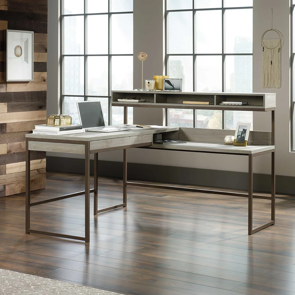 Cheapest π Sauder Manhattan Gate L Shaped Desk π 2 Cheapest π Sauder Manhattan Gate L Shaped Desk π - Image 2