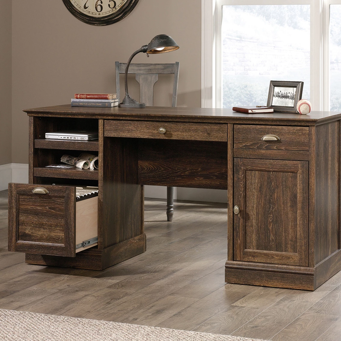 Deals ???? Sauder Barrister Lane Executive Desk ???? 2 Deals ???? Sauder Barrister Lane Executive Desk ???? - Image 2