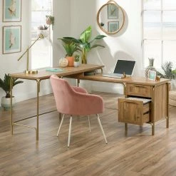 Alternative view of Discount ???? Sauder Coral Cape L Desk ????