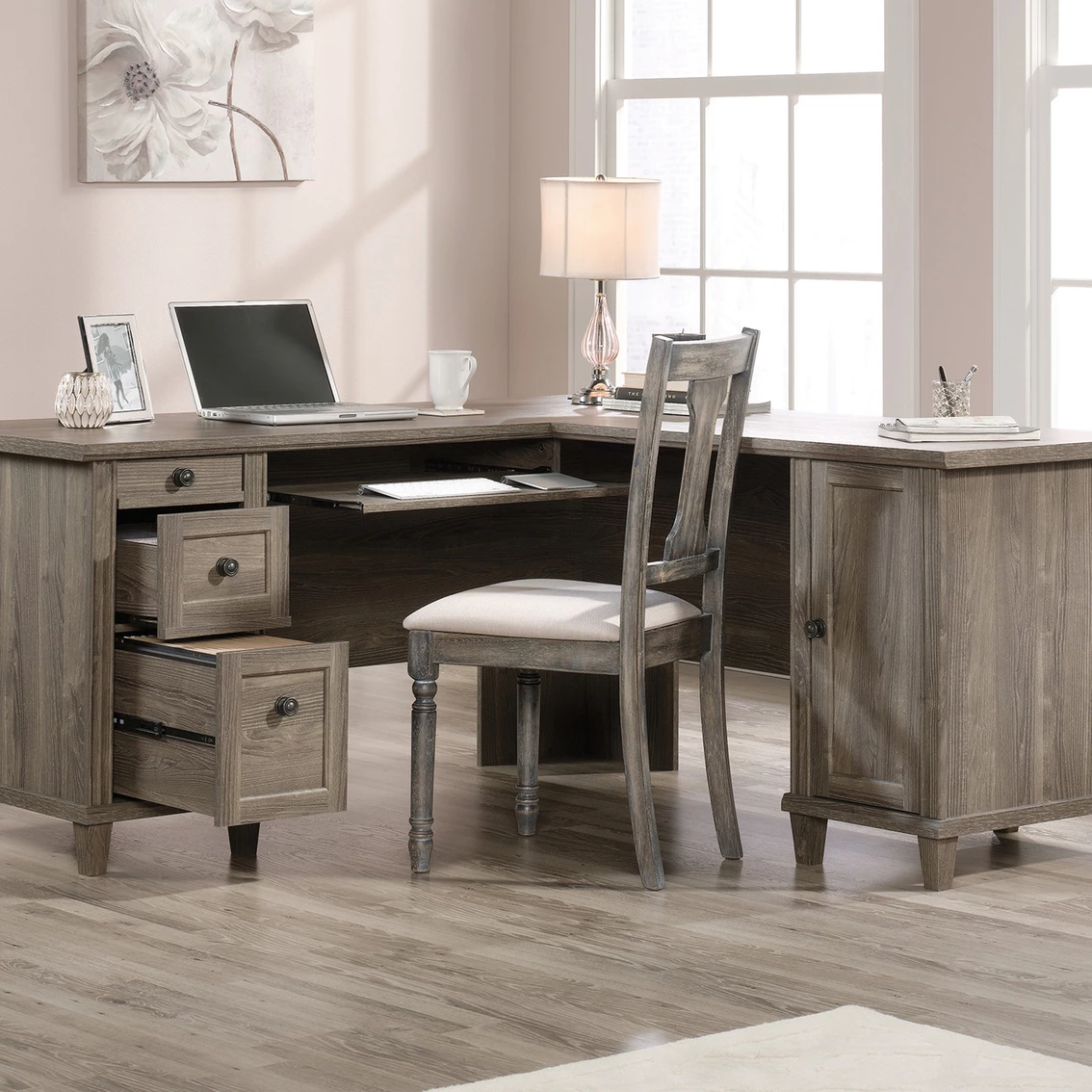 Best Pirce ⭐ Sauder Hammond L Shaped Desk ✨ 2 Best Pirce ⭐ Sauder Hammond L Shaped Desk ✨ - Image 2
