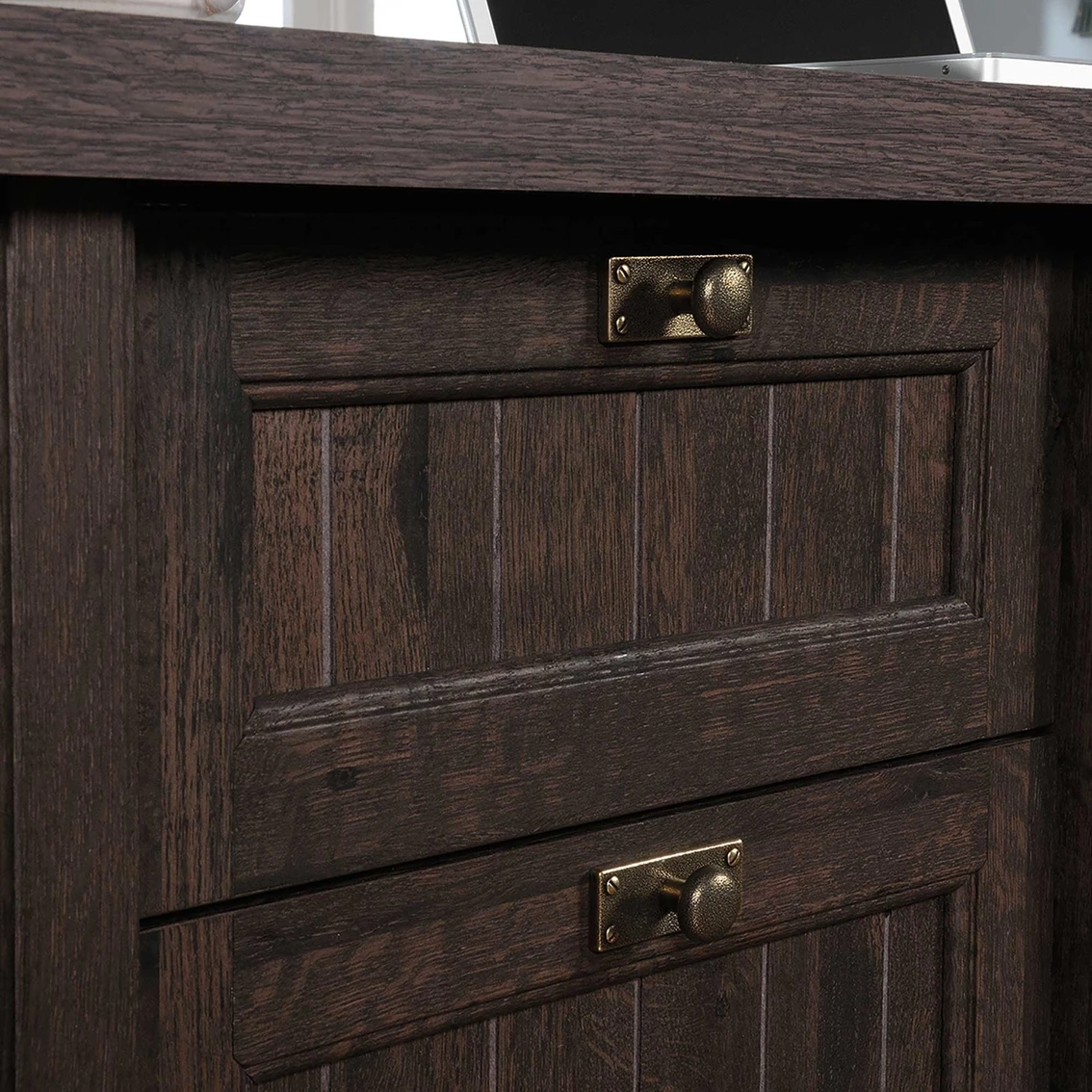 Best deal ❤️ Sauder Costa L Desk, Coffee Oak ✔️ 7 Best deal ❤️ Sauder Costa L Desk, Coffee Oak ✔️ - Image 7
