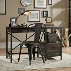 Outlet ???? Sauder Steel River Desk ????