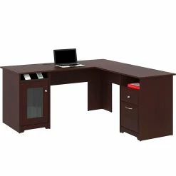 Discount ???? Bush Furniture Bush Cabot L-Desk ????