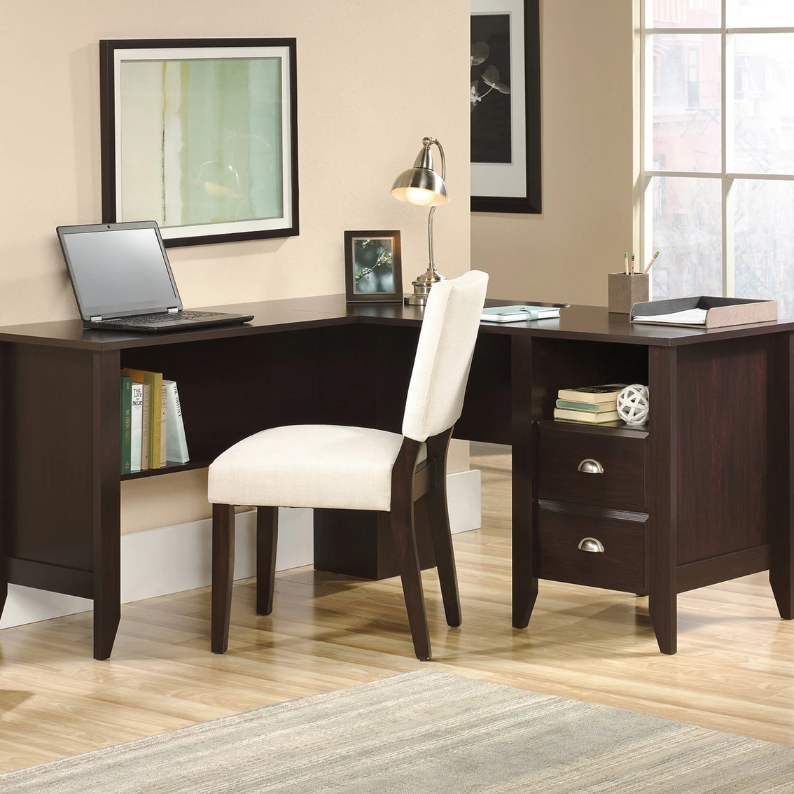 Brand new ⌛ Sauder Shoal Creek L Desk ???? 1 Brand new ⌛ Sauder Shoal Creek L Desk ????