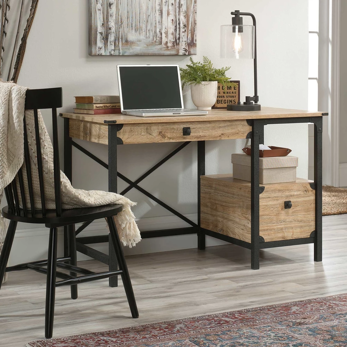 Outlet π Sauder Steel River Collection Desk π₯ 1 Outlet π Sauder Steel River Collection Desk π₯