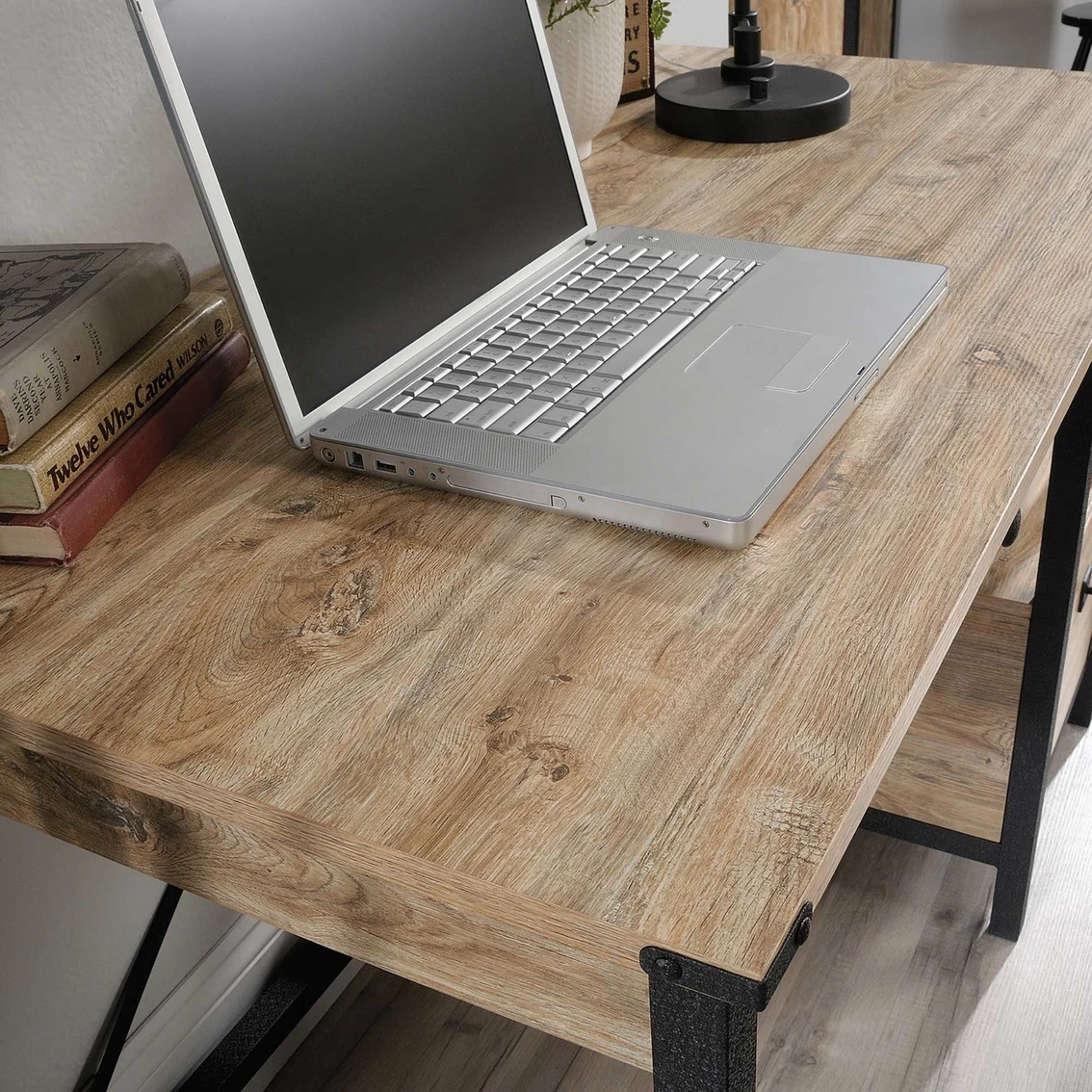 Outlet π Sauder Steel River Collection Desk π₯ 2 Outlet π Sauder Steel River Collection Desk π₯ - Image 2