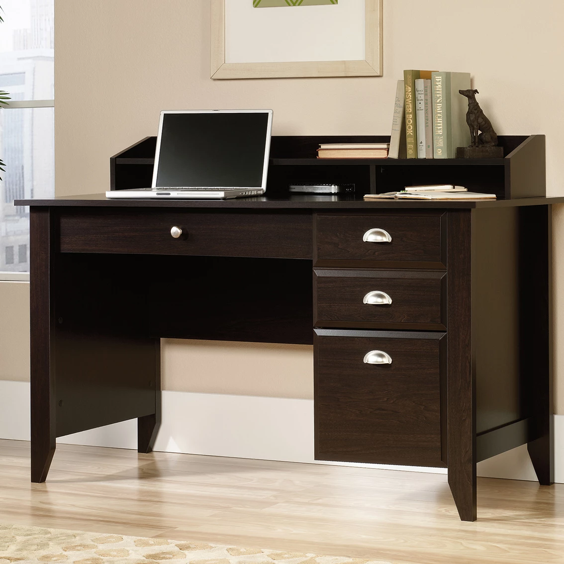 New ❤️ Sauder Shoal Creek Collection Desk ???? 1 New ❤️ Sauder Shoal Creek Collection Desk ????