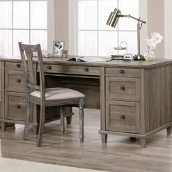 Fellowes shop 32 Discount 👏 Sauder Hammond Executive Desk 🎁