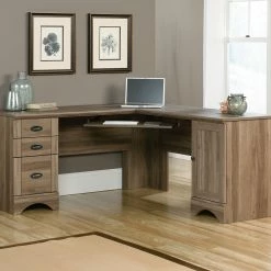 Alternative view of Coupon ???? Sauder Harbor View Corner Computer Desk ⭐