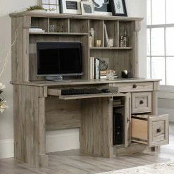 Alternative view of Brand new ???? Sauder Palladia Computer Desk With Hutch ????
