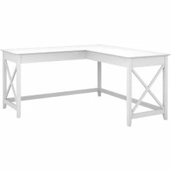 Brand new ???? Bush Furniture Key West 60W L Shaped Desk ???? 5 Brand new ???? Bush Furniture Key West 60W L Shaped Desk ???? -Fellowes shop unnamed file 826