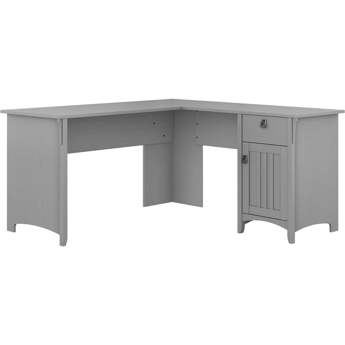 Budget ???? Bush Furniture Salinas 60W L Shaped Desk With Storage ✨ 1 Budget ???? Bush Furniture Salinas 60W L Shaped Desk With Storage ✨