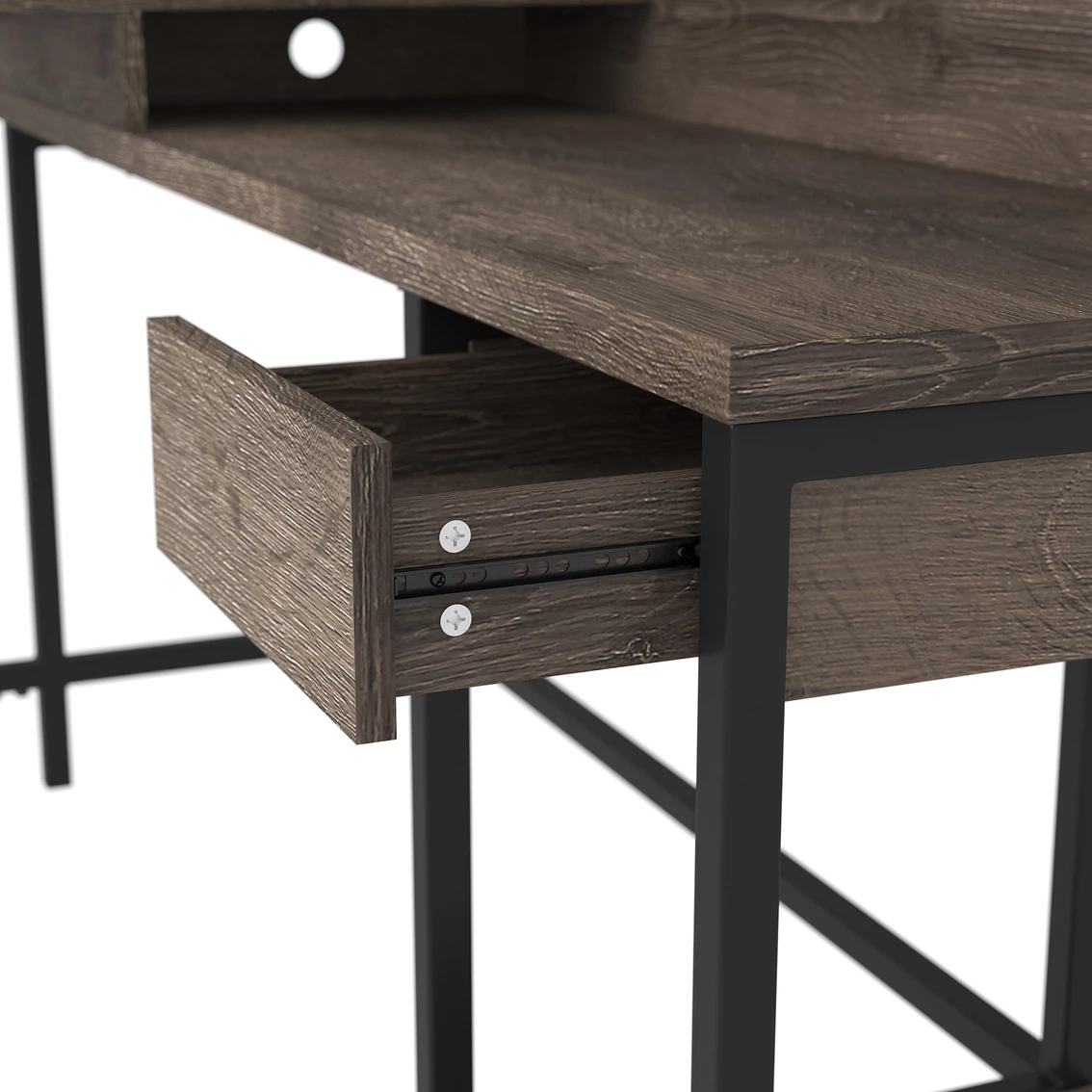 Buy ???? Signature Design By Ashley Arlenbry L Desk With Storage Hutch ???? 3 Buy ???? Signature Design By Ashley Arlenbry L Desk With Storage Hutch ???? - Image 3