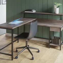 Buy ???? Signature Design By Ashley Arlenbry L Desk With Storage Hutch ???? 8 Buy ???? Signature Design By Ashley Arlenbry L Desk With Storage Hutch ???? -Fellowes shop unnamed file 856