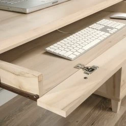 Budget 🔥 Sauder Willow Place Single Pedestal Desk 🔥 -Fellowes shop unnamed file 876