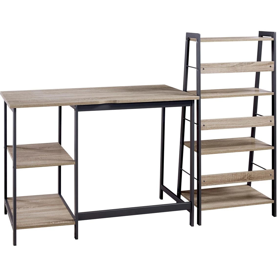 Outlet ???? Signature Design By Ashley Soho Home Office Desk With Bookshelf ???? 2 Outlet ???? Signature Design By Ashley Soho Home Office Desk With Bookshelf ???? - Image 2