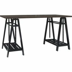Cheap ???? Signature Design By Ashley Irene Adjustable Height Desk ✨