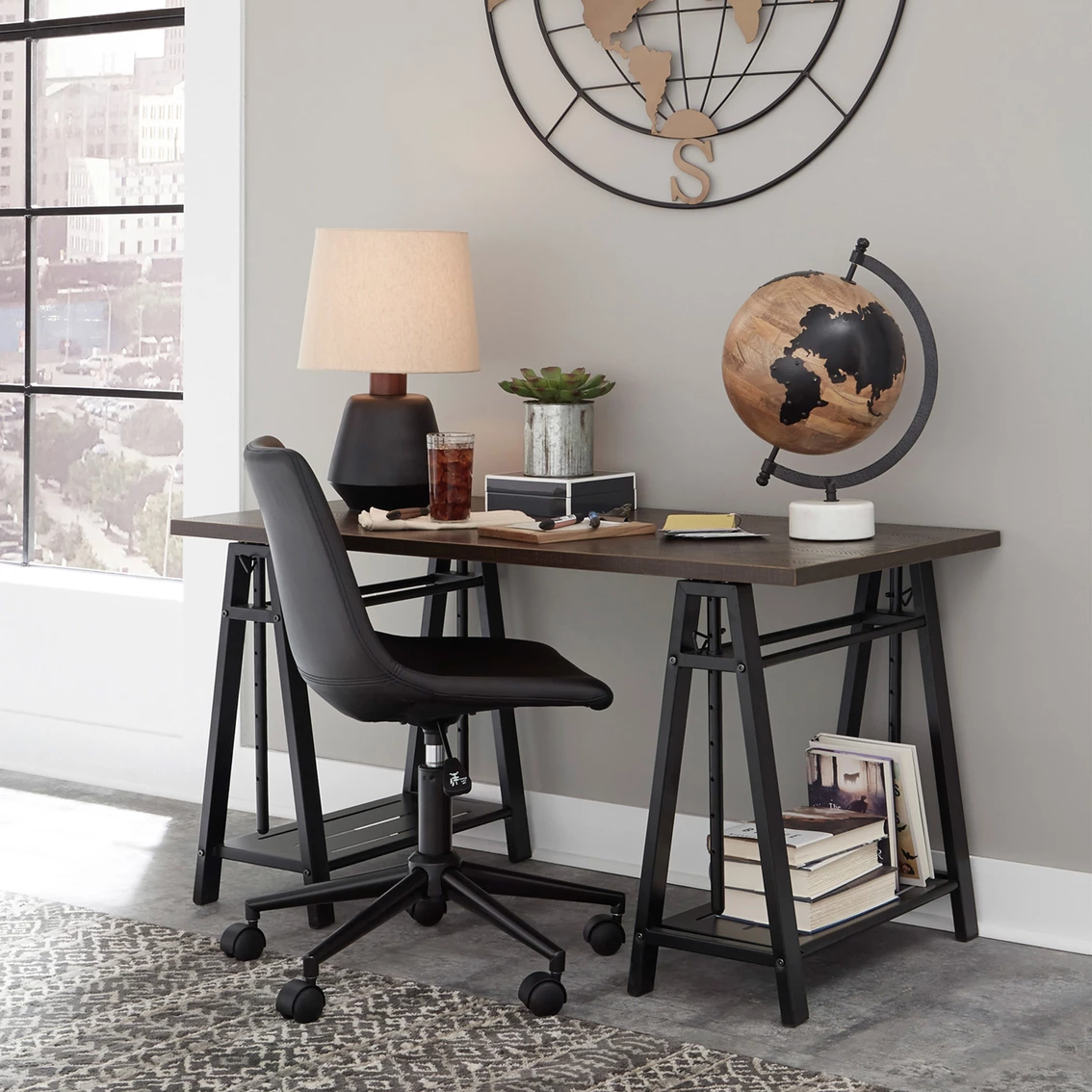 Cheap ???? Signature Design By Ashley Irene Adjustable Height Desk ✨ 5 Cheap ???? Signature Design By Ashley Irene Adjustable Height Desk ✨ - Image 5